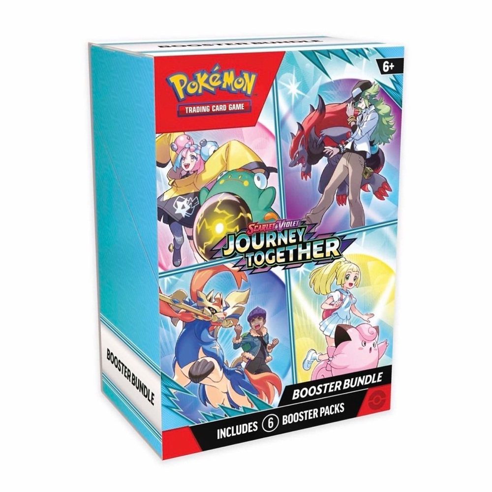 Pokémon Journey Together Booster Bundle - Blue/Red/Yellow